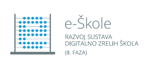 e-kole: Razvoj sustava digitalno zrelih kola (II. faza) logotip